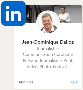 Retrouvez toute mon actualité sur LinkedIn